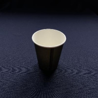 Стакан бумажный 250(275)мл ЧЁРНЫЙ 50шт D=80, d=56, H=92мм