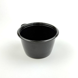 Контейнер круглый ПП ССПК-14154 750мл ЧЁРНЫЙ 50шт D=144 H...