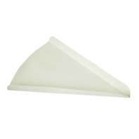 Треугольник для пиццы D=30см 1/6 БЕЛЫЙ 100шт без печати 